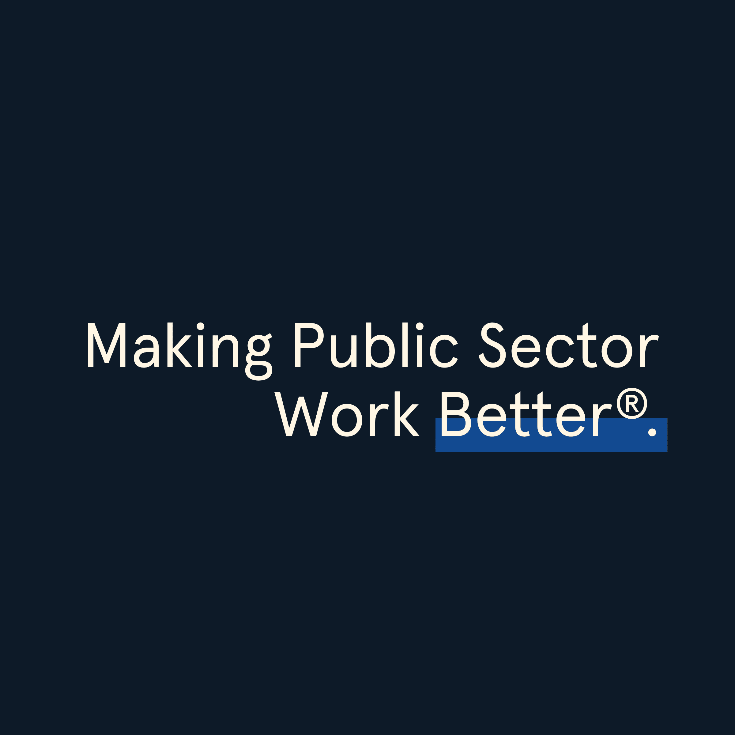 Making Public Sector Work Better dark-bg