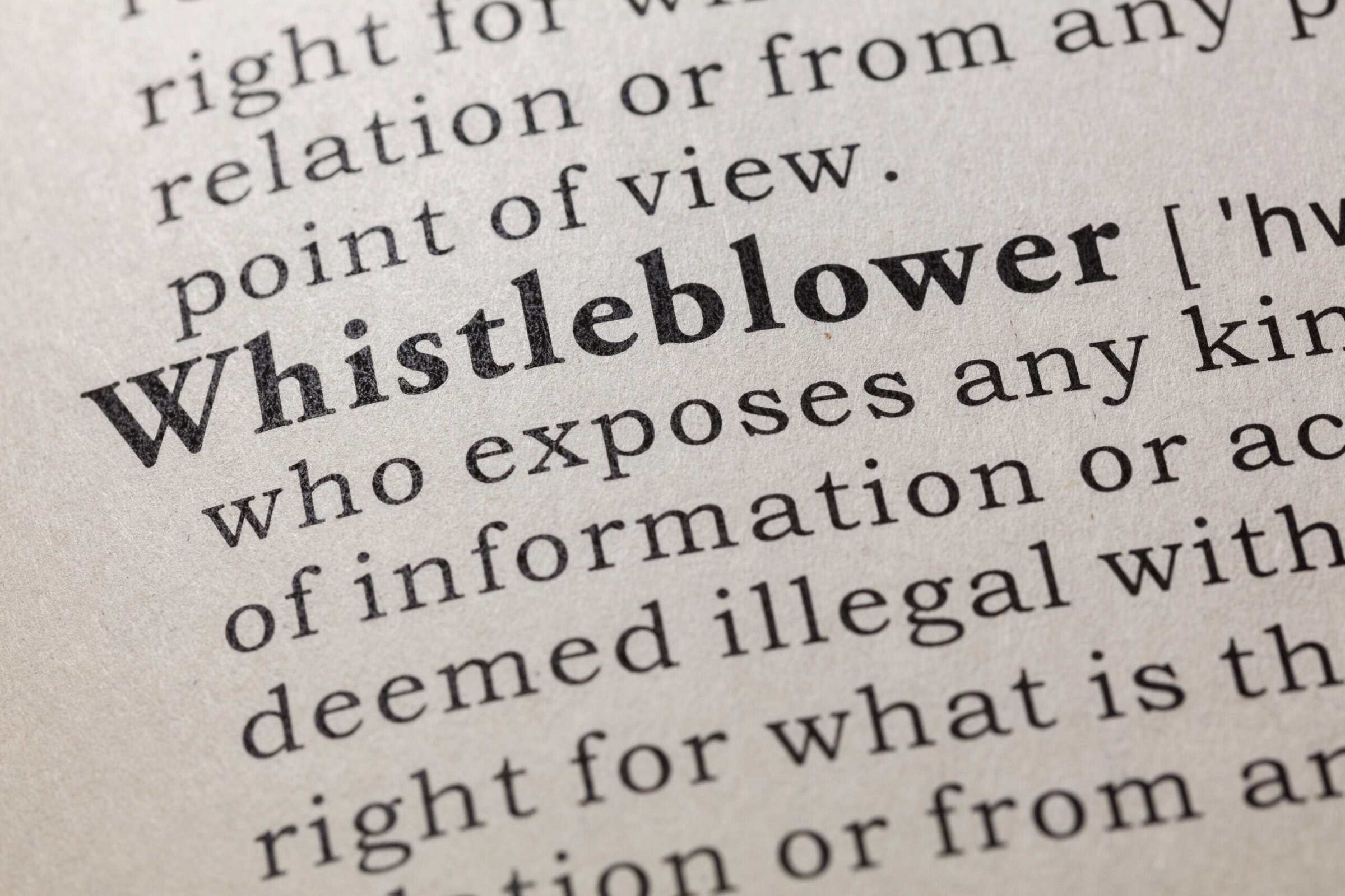 definition of whistleblower Fake Dictionary, Dictionary definition of the word whistleblower. including key descriptive words.